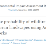 Stima della probabilità di incendi boschivi in paesaggi mediterranei mediante l’uso reti neurali artificiali.